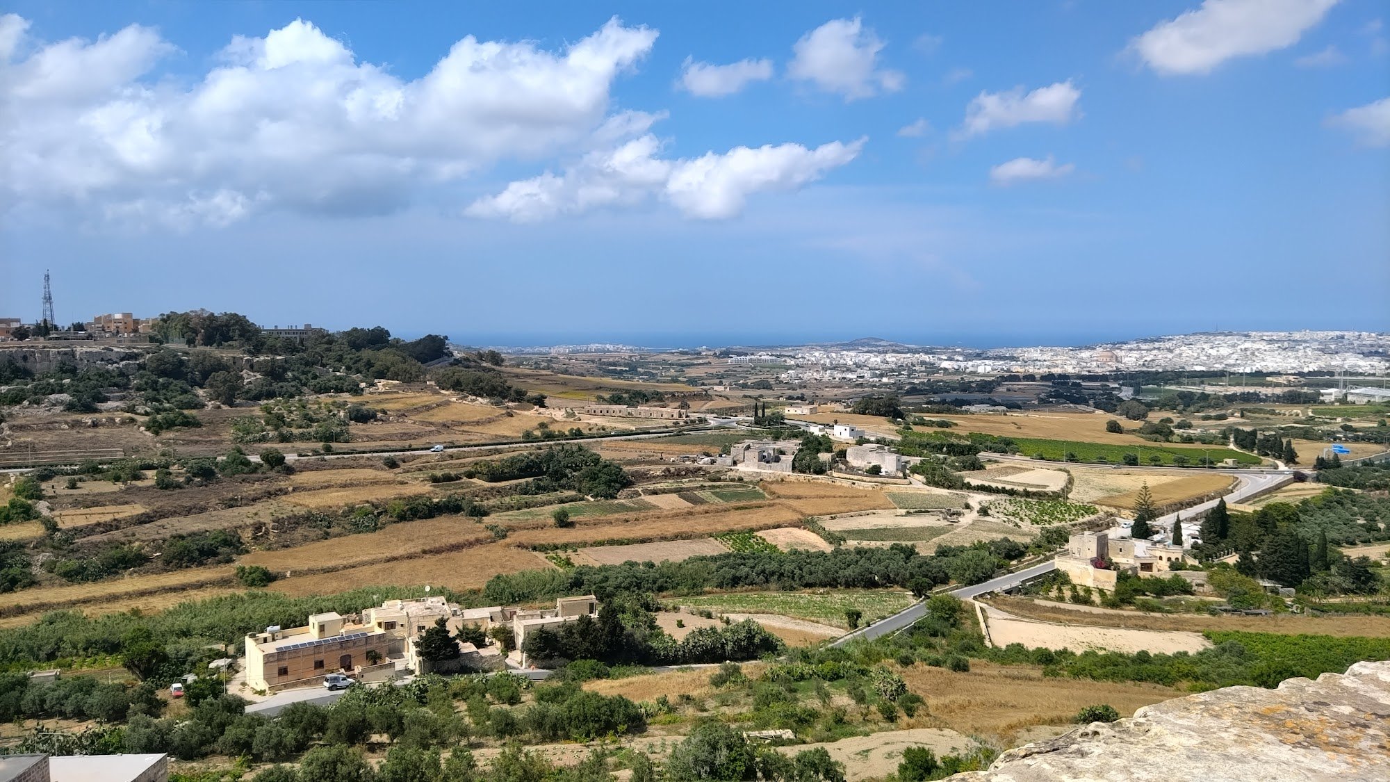 Atemberaubende Aussichten über Malta