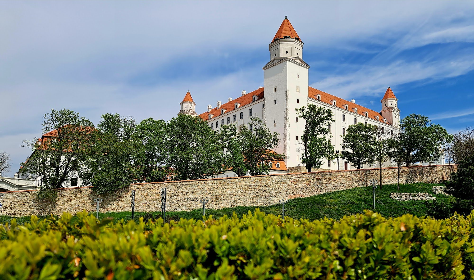 Majestätische Aussichten über Bratislava