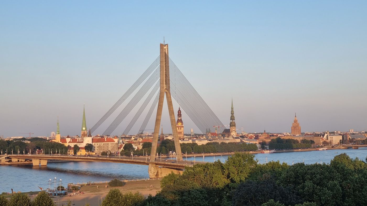 Über den Dächern von Riga