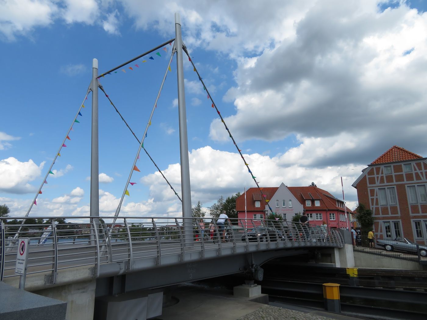 Faszinierendes Bauwerk: Die Drehbrücke Malchow