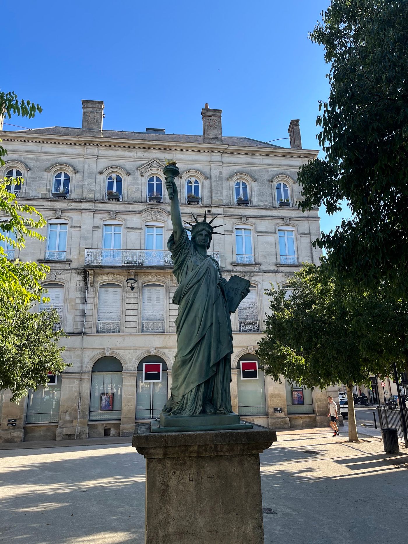 Freiheitsstatue in Bordeaux