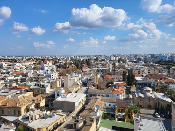 Atemberaubende Aussicht über Nikosia