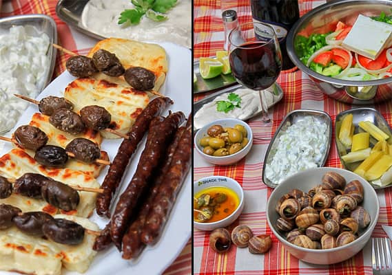 Authentische zypriotische Küche