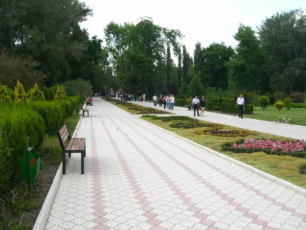 Grüne Oase mitten in Chisinau