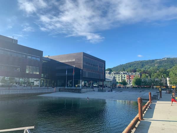 Bergens coolster Stadtstrand