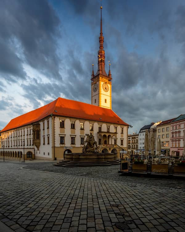 Historisches Rathaus mit Panoramablick