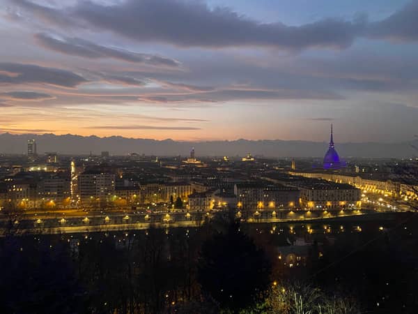 Beste Aussicht über Turin