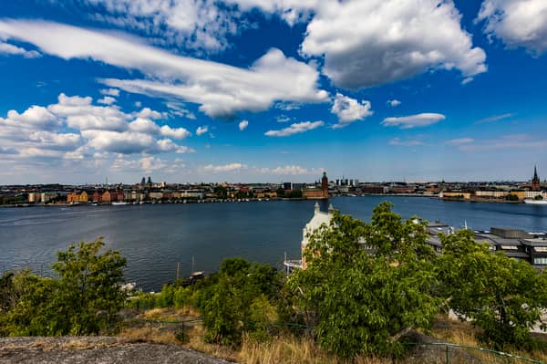 Beste Aussicht über Stockholm genießen