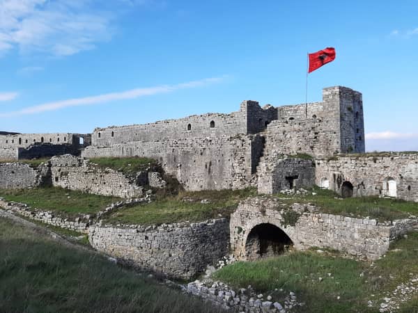 Atemberaubende Aussichten von einer alten Festung