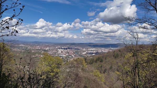 Atemberaubende Aussicht über Banja Luka