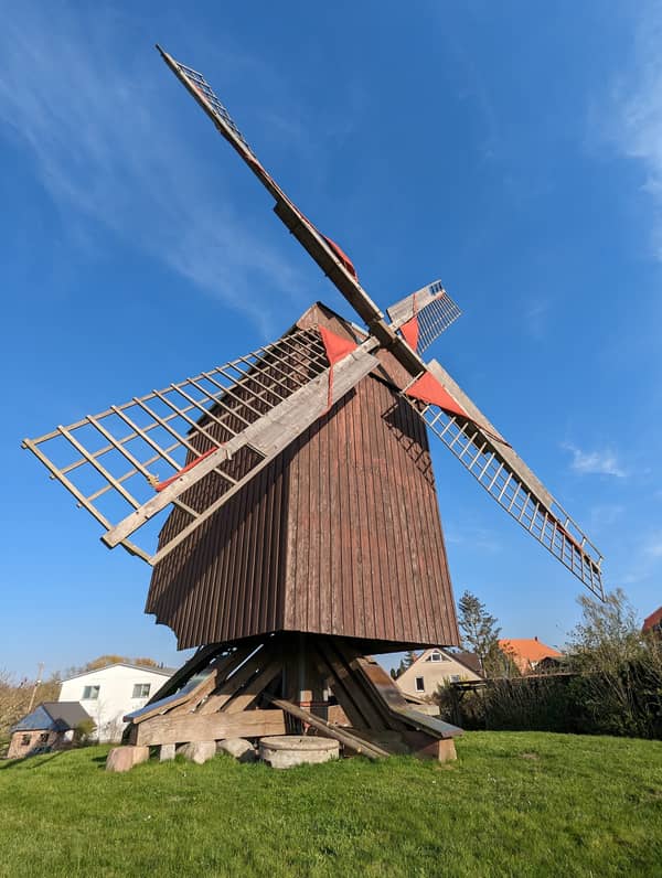 Historische Windmühle besichtigen