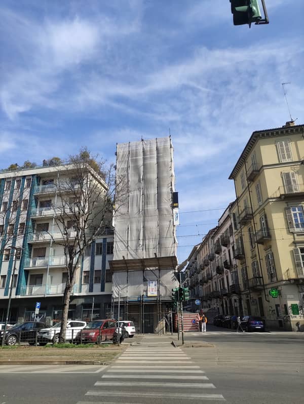 Turins skurrile 'Polenta-Scheibe'