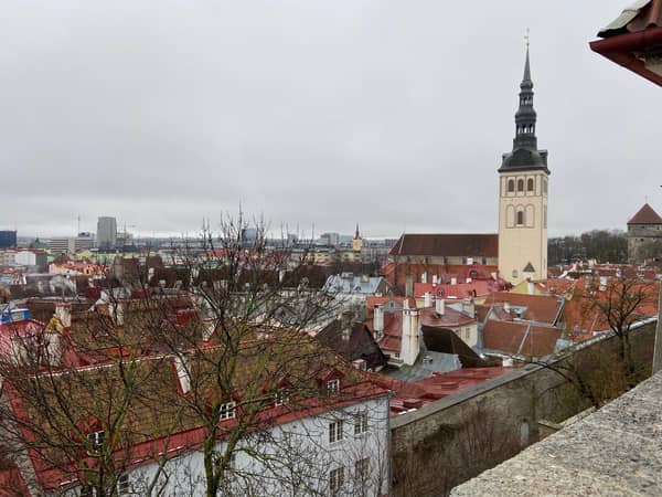 Panoramablick über Tallinn