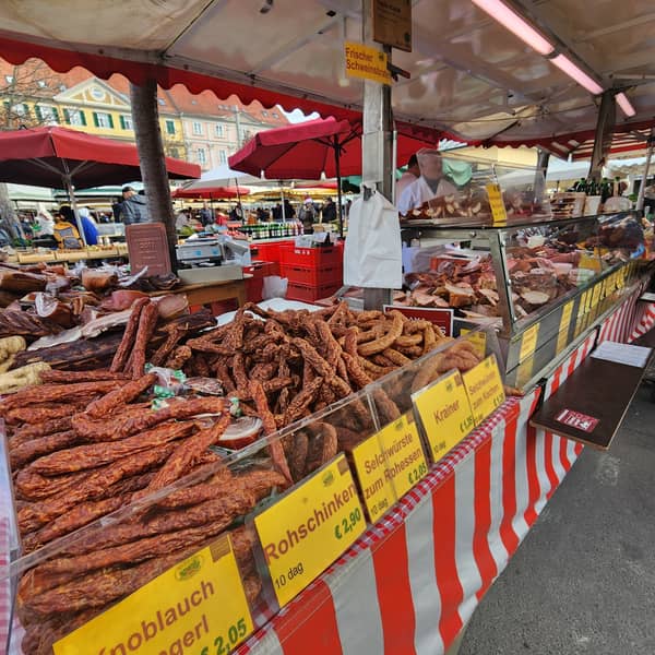 Kulinarischer Genussmarkt in Graz
