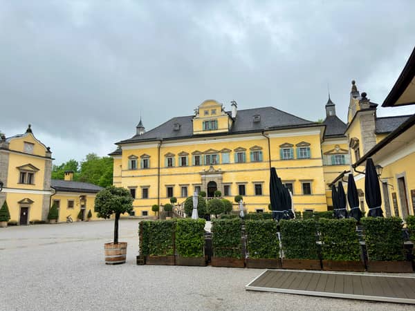 Spaßige Wasserspiele im Schloss Hellbrunn