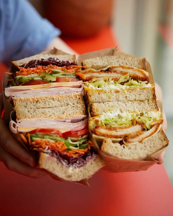 Sandwiches, die Gesprächsthema sind