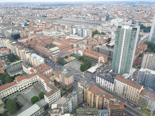 360° Blick über Mailand
