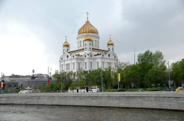 Moskau vom Wasser aus bewundern