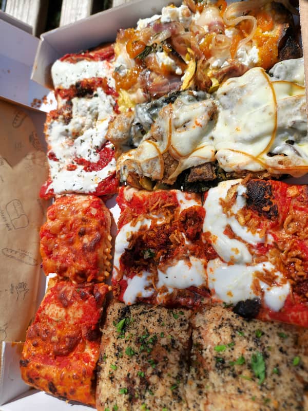 Innovative Pizza-Kunst nahe dem Vatikan erleben
