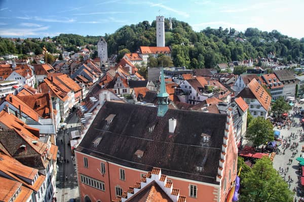 Atemberaubende Aussichten über Ravensburg