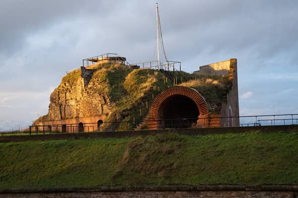 Historische Festung mit Panoramablick